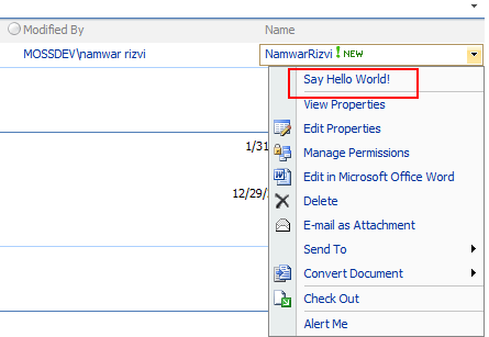 javascript-custom-menu